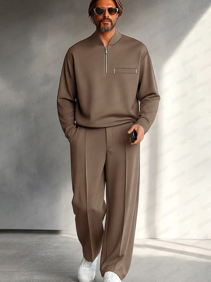 Orsavio™ Conjunto Casual Minimalista de Dos Piezas para Hombre