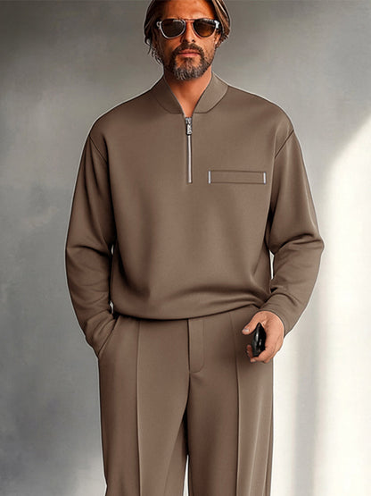 Orsavio™ Conjunto Casual Minimalista de Dos Piezas para Hombre