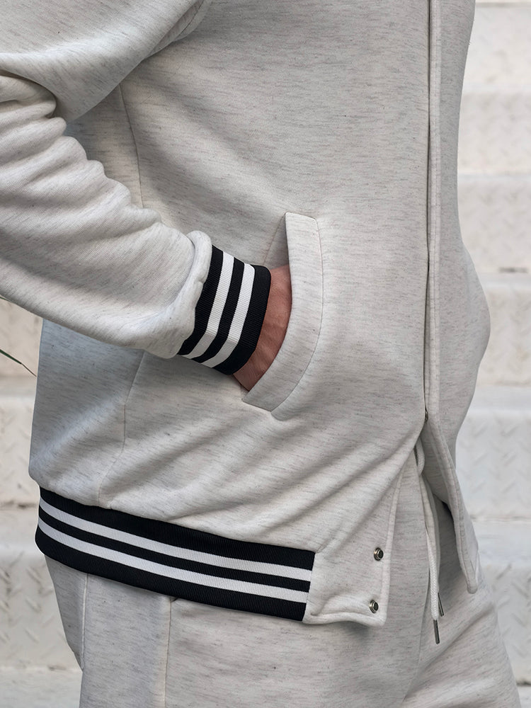 Demerio™ Conjunto masculino elegante de chaqueta y pantalón a rayas