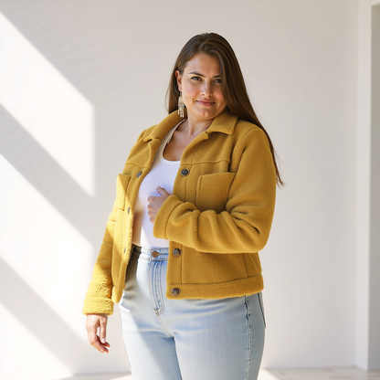 Lunelle™ Chamarra de Fleece para Mujer Suave y Cálida