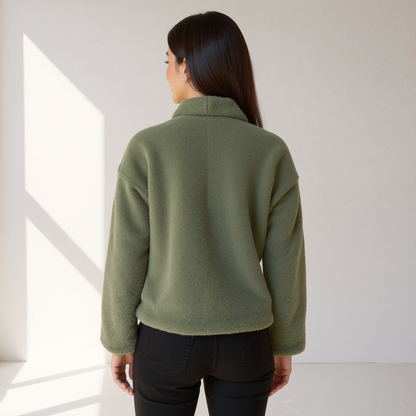 Lunelle™ Chamarra de Fleece para Mujer Suave y Cálida