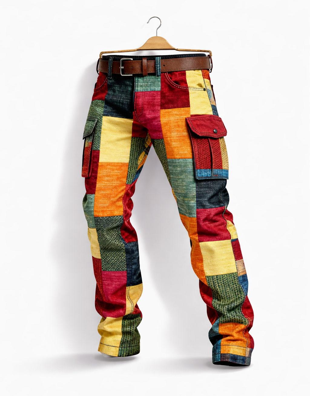 Salvero™ Pantalón Cargo Patchwork Urbano