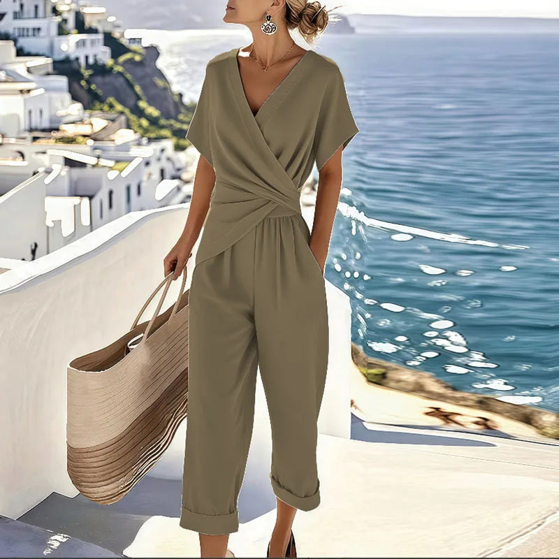 Quoria™ Conjunto de Verano Ligero y Elegante de 2 Pieza