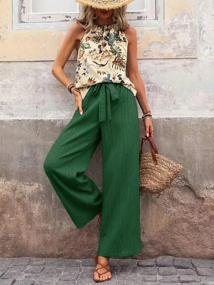 Roselyn™ Conjunto Elegante de Dos Piezas Sin Mangas