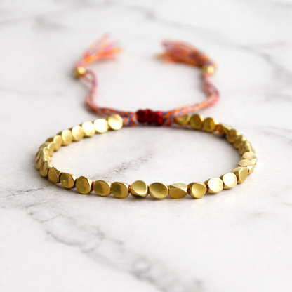 Selira™ Pulsera de Perlas de Cobre Tibetano con Energía Natural
