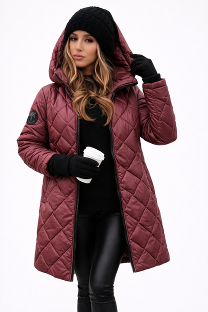 Sivelle™ Chaqueta Acolchada Ajuste Cómodo