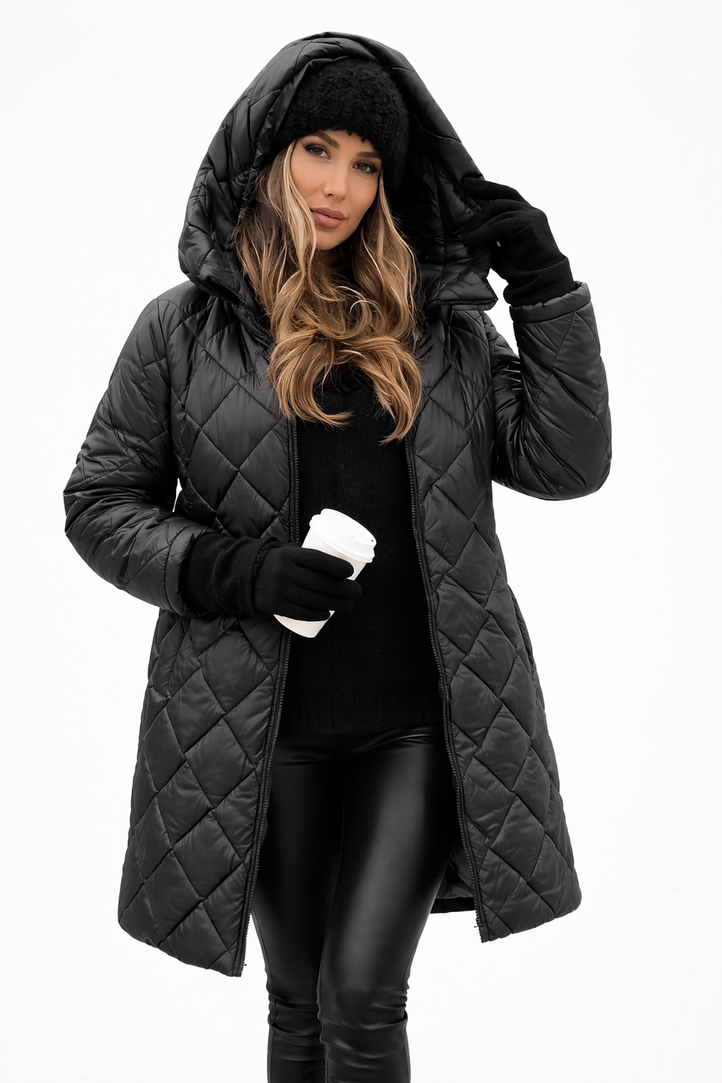 Sivelle™ Chaqueta Acolchada Ajuste Cómodo