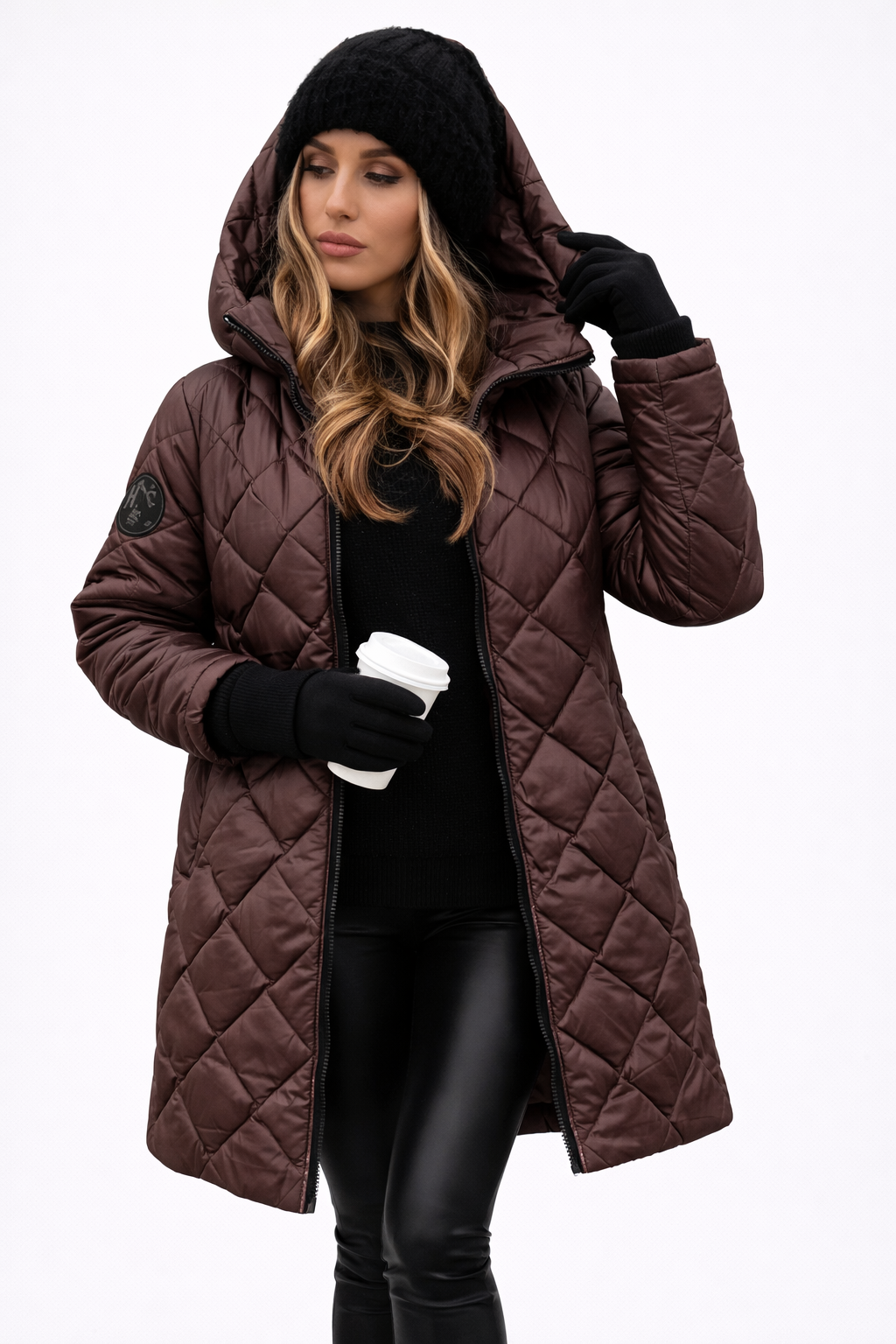 Sivelle™ Chaqueta Acolchada Ajuste Cómodo