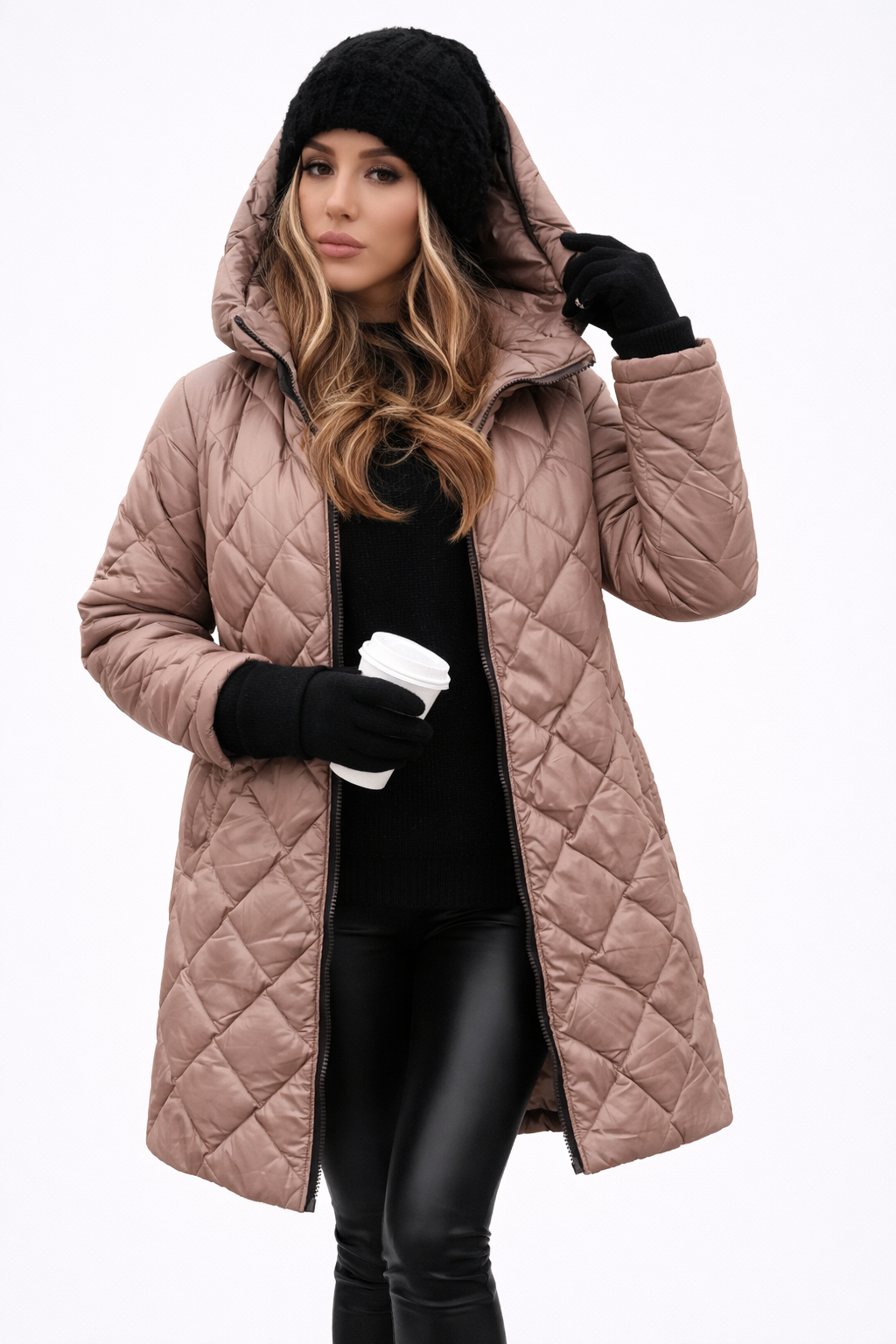 Sivelle™ Chaqueta Acolchada Ajuste Cómodo