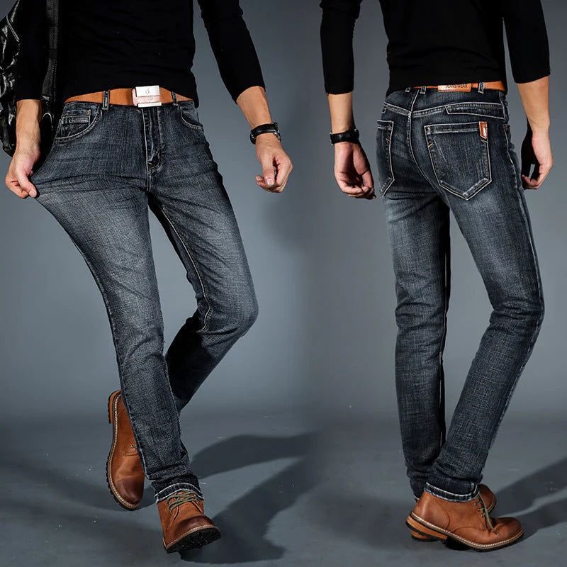 Oltan™ Jeans elásticos de corte moderno