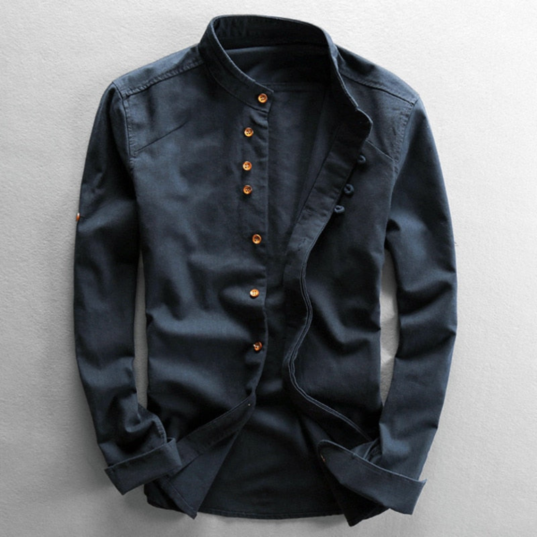 Vexaro™ Camisa Japonesa Inspirada en la Katana para Hombre