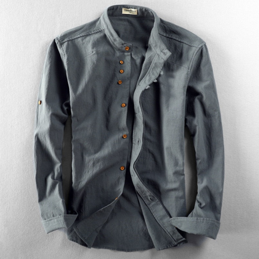 Vexaro™ Camisa Japonesa Inspirada en la Katana para Hombre