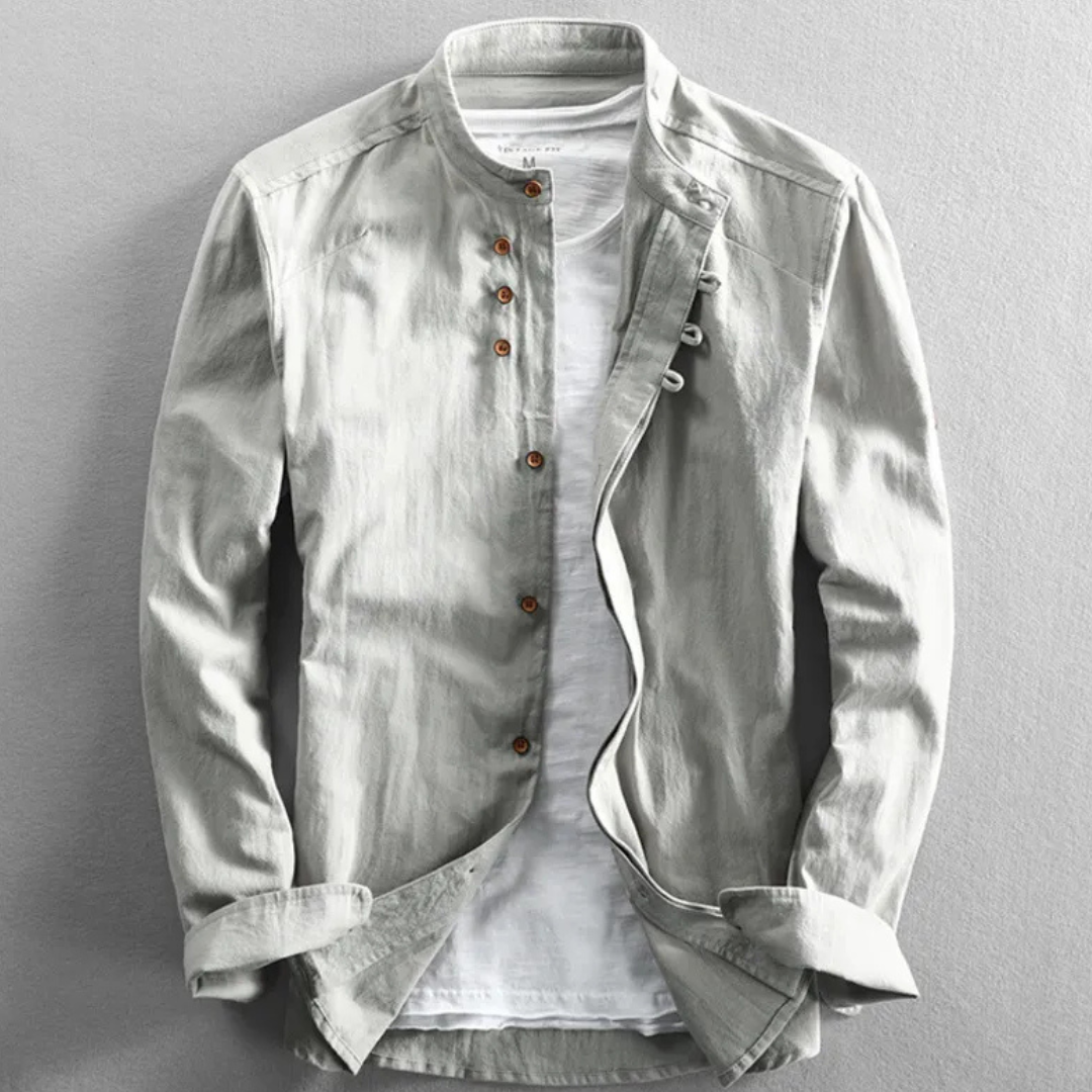 Vexaro™ Camisa Japonesa Inspirada en la Katana para Hombre