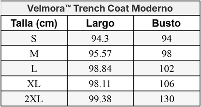 Velmora™ Trench Coat Moderno