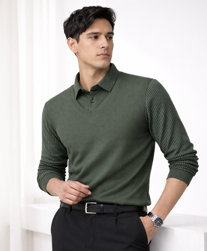 Vernaro™ Camisa Algodón Ajuste Cómodo