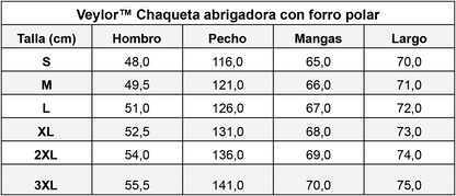 Veylor™ Chaqueta abrigadora con forro polar