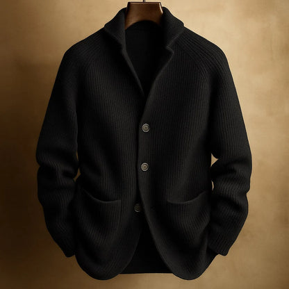 Cordano™ Cárdigan Atemporal de Lana para Hombre
