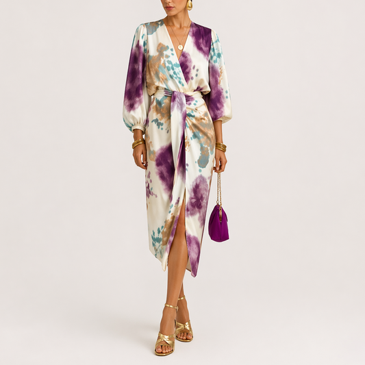 Willow™ Vestido Elegante con Escote en V