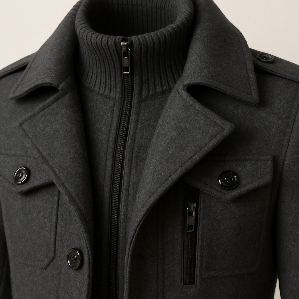 Victor™ Abrigo de invierno de estilo italiano para hombre