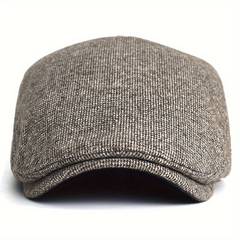 Horevik™ Gorra Retro de Invierno con Diseño Clásico y Acabado Suave