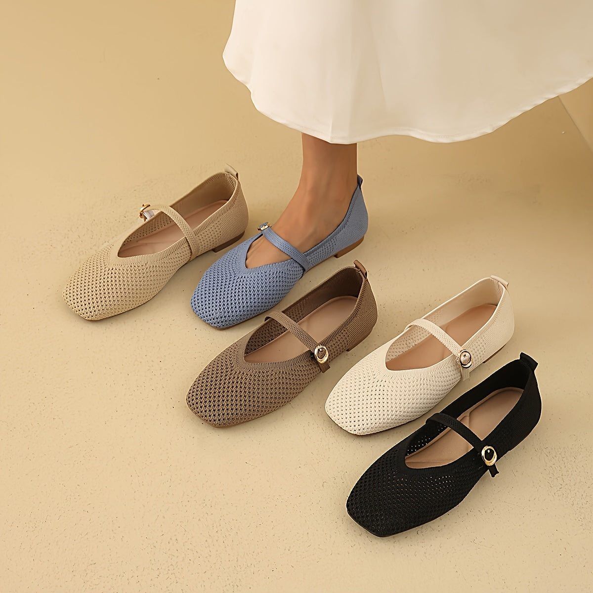 Rheira™ Balerinas Mary Jane Elegantes para Mujer