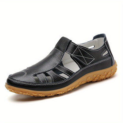 Norah™ Mocasines Artesanales de Piel con Suela Suave y Diseño Vintage