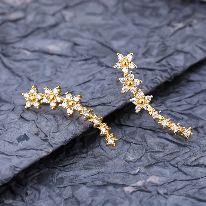 Soreya™ Aretes Florales Elegantes con Estilo Atemporal
