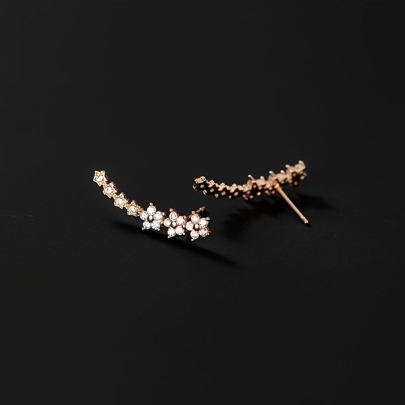 Soreya™ Aretes Florales Elegantes con Estilo Atemporal