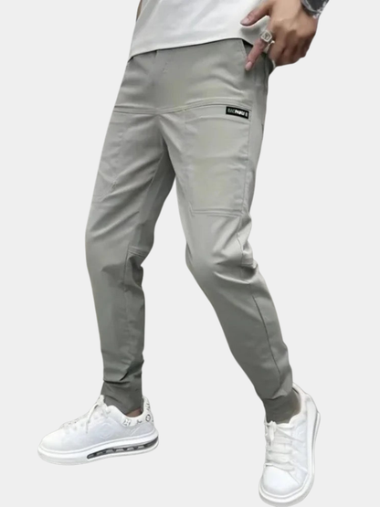 Matteo™ Pantalón cargo elástico de diseño moderno para hombre