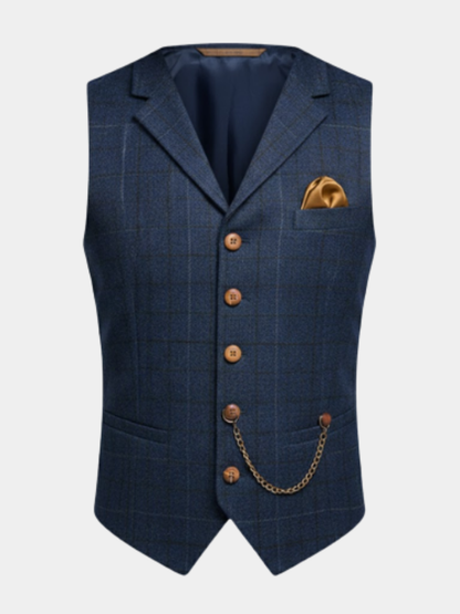 Talvex™ Chaleco elegante tejido para hombre estilo clásico