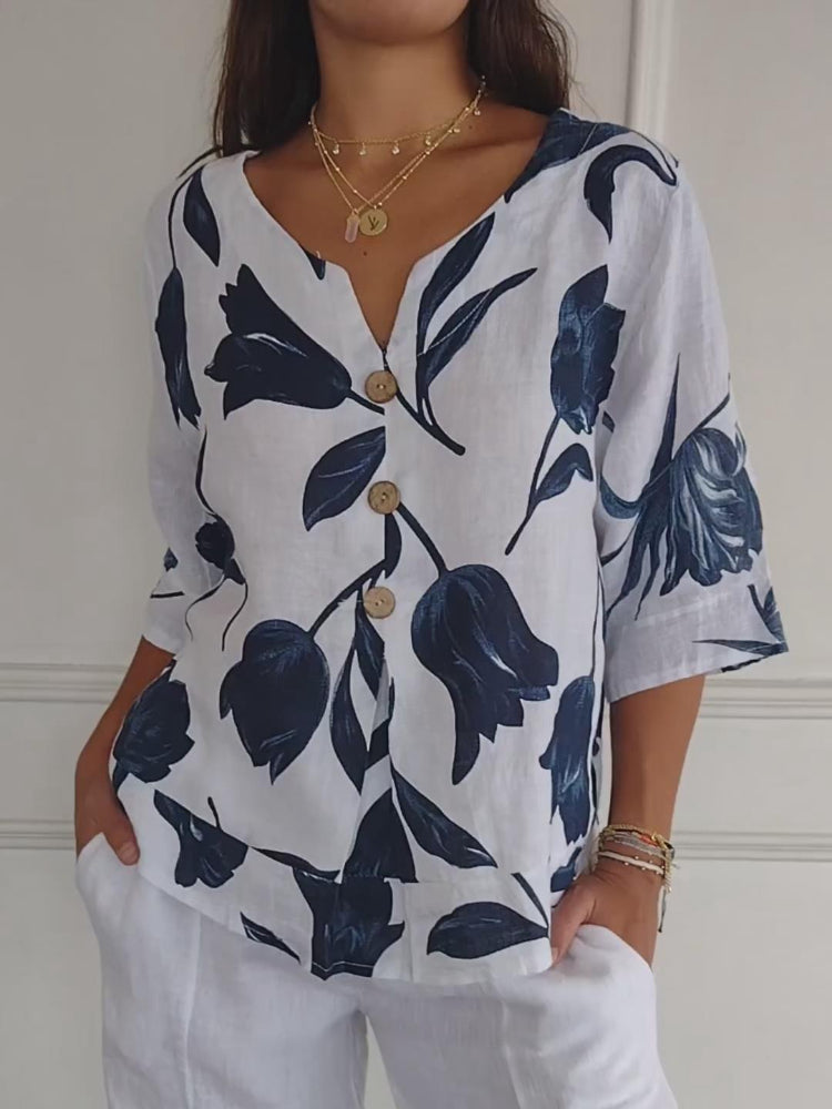 Jolirae™ Vestido Estampado Elegante con Ajuste Cómodo y Estilo Casual
