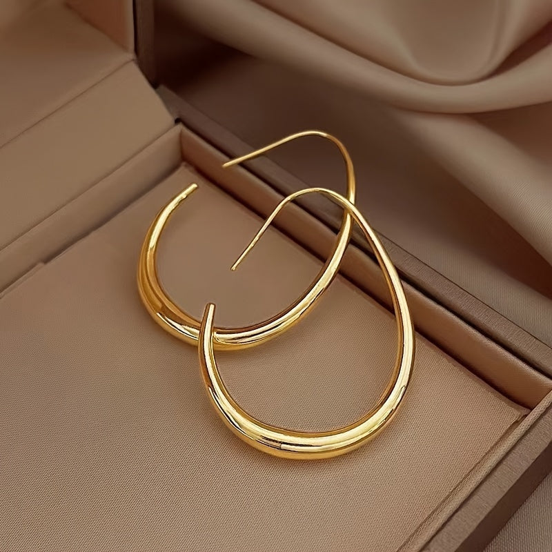 Raya™ Aretes Minimalistas de Gota con Diseño Elegante