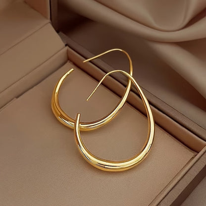 Raya™ Aretes Minimalistas de Gota con Diseño Elegante