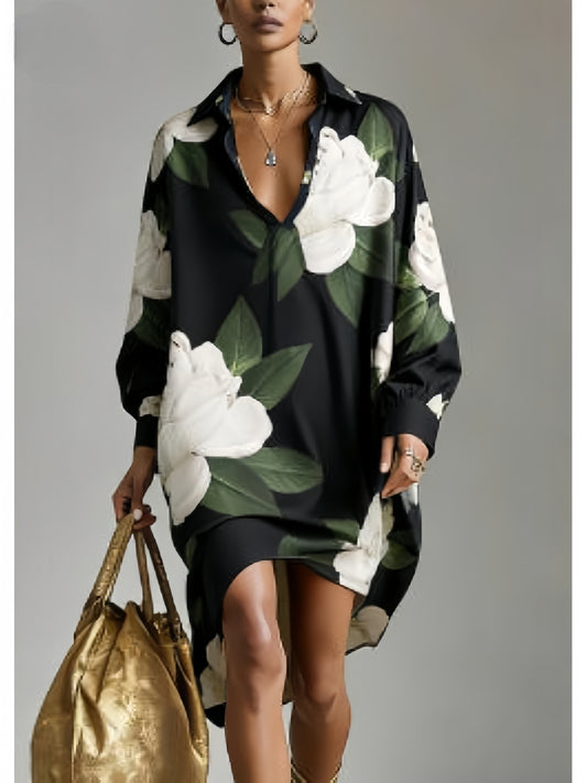 Madison | Blusa Estampada de Estilo Francés con Corte Relajado y Elegancia Casual