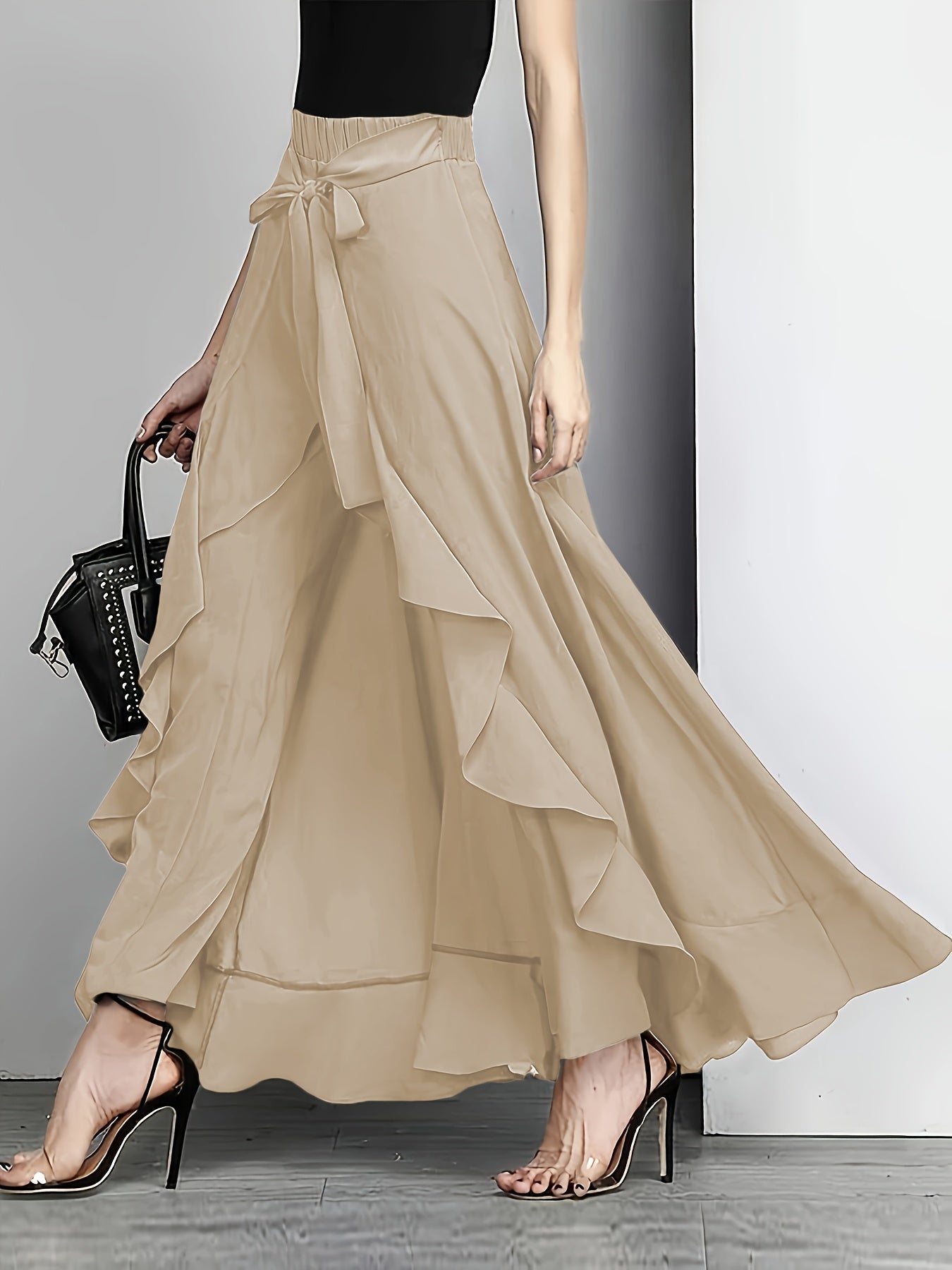Amara | Pantalón Elegante de Pierna Recta con Caída Fluida y Ajuste Cómodo