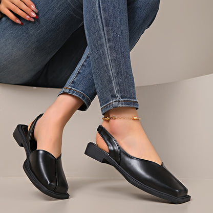Darya™ Sandalias Elegantes de Tacón Grueso con Punta Cuadrada