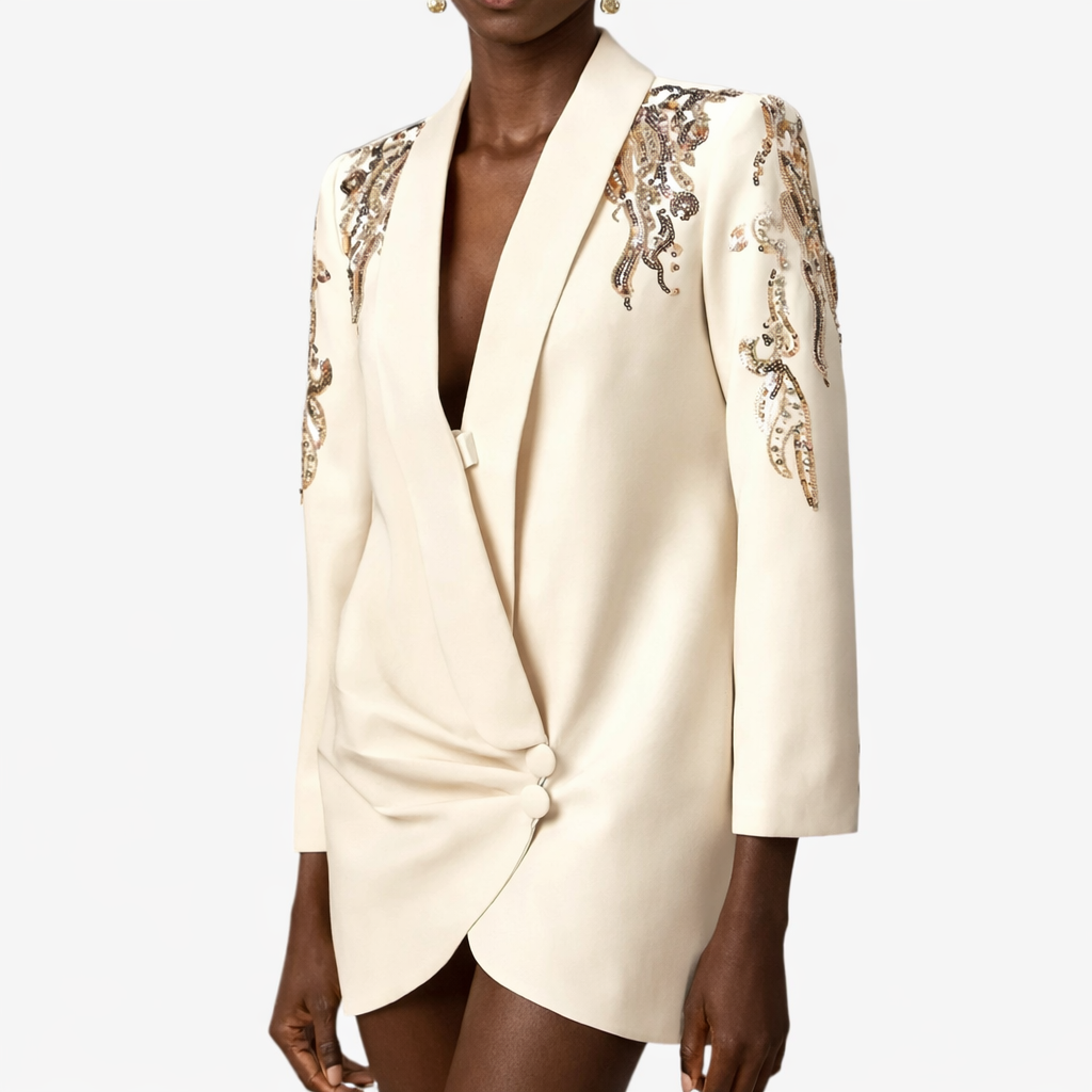 Élanor™ Vestido Bordado Clásico