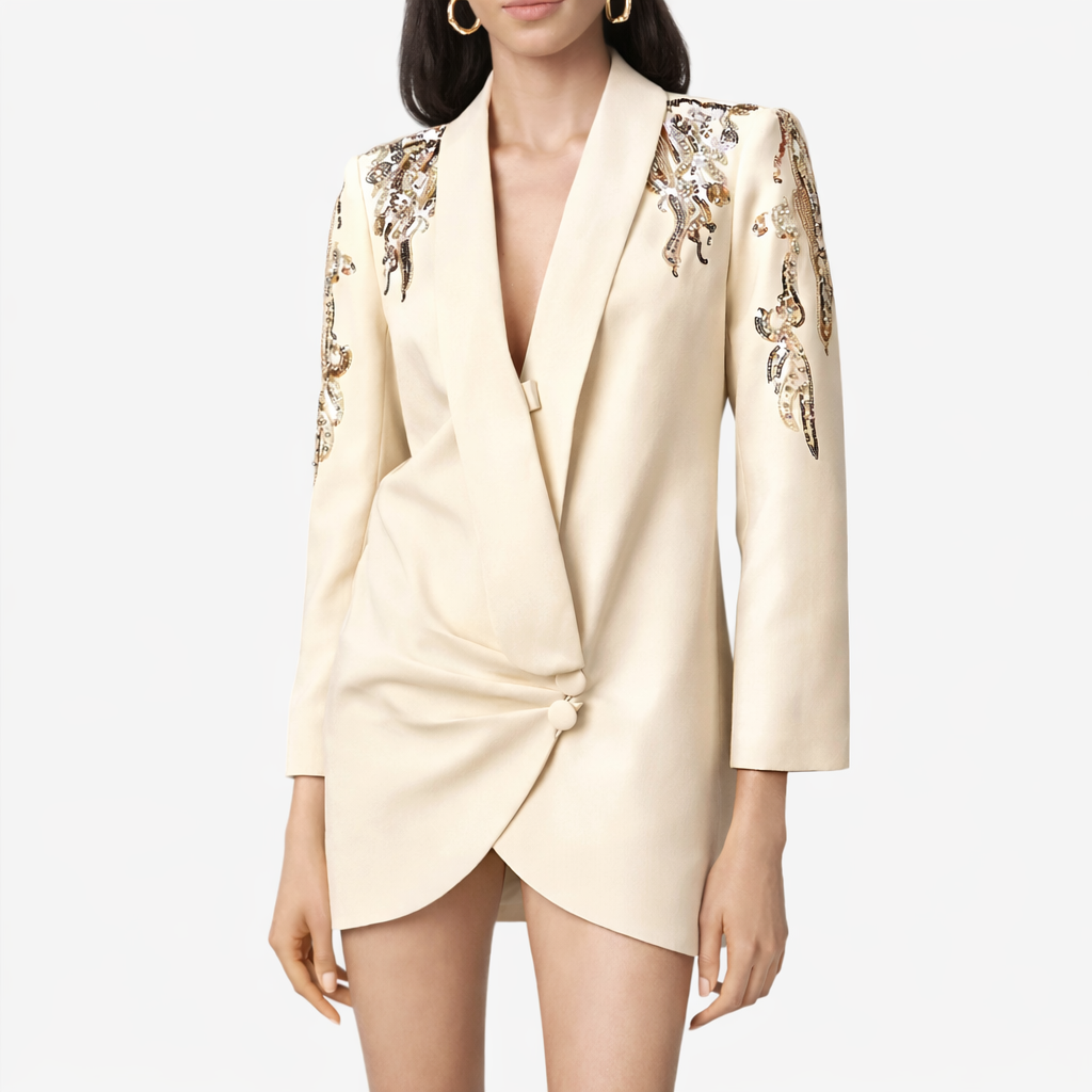 Élanor™ Vestido Bordado Clásico