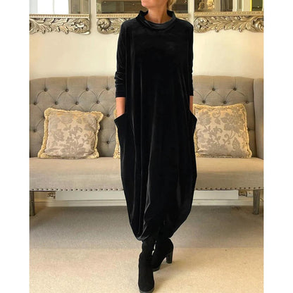 Lunarae™ Vestido Femenino Clásico de Caída Fluida