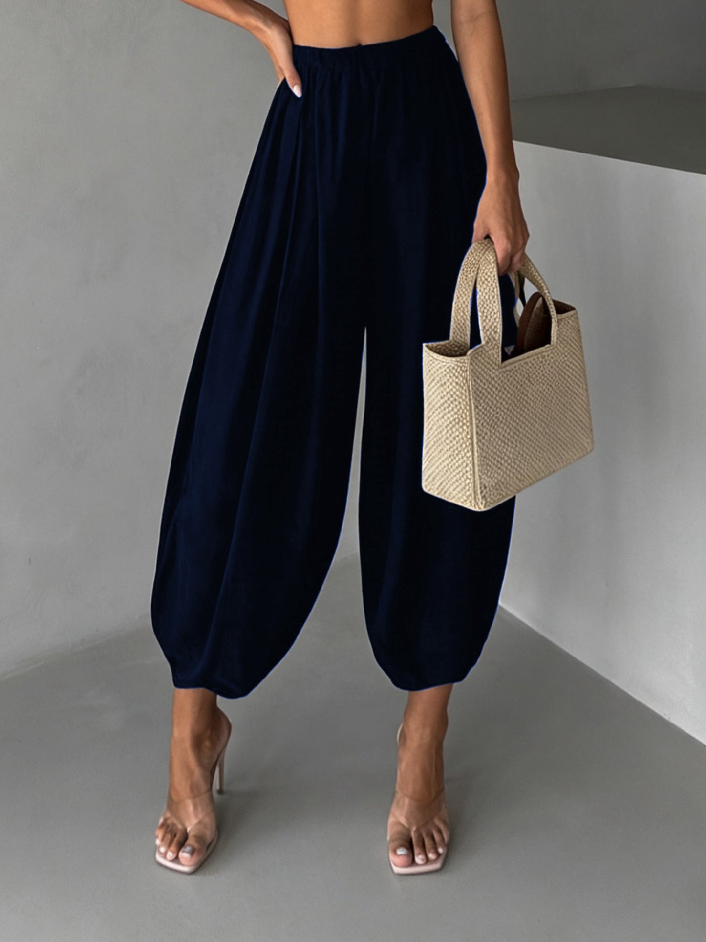 Harlyn™ Pantalones Harem de Corte Suelto y Estilo Relajado