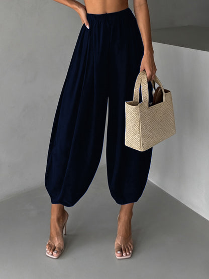 Harlyn™ Pantalones Harem de Corte Suelto y Estilo Relajado