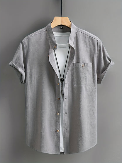 Hexaro™ Camisa Casual para Hombre de Estilo Relajado y Moderno