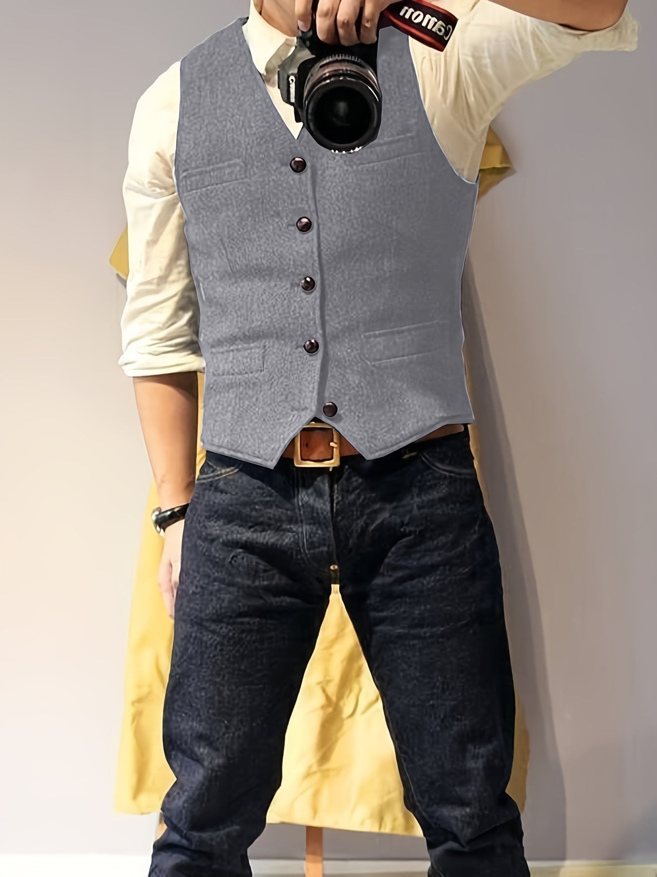 Zoltan | Chaleco Vintage de Espiga con Estilo Clásico y Elegancia Atemporal