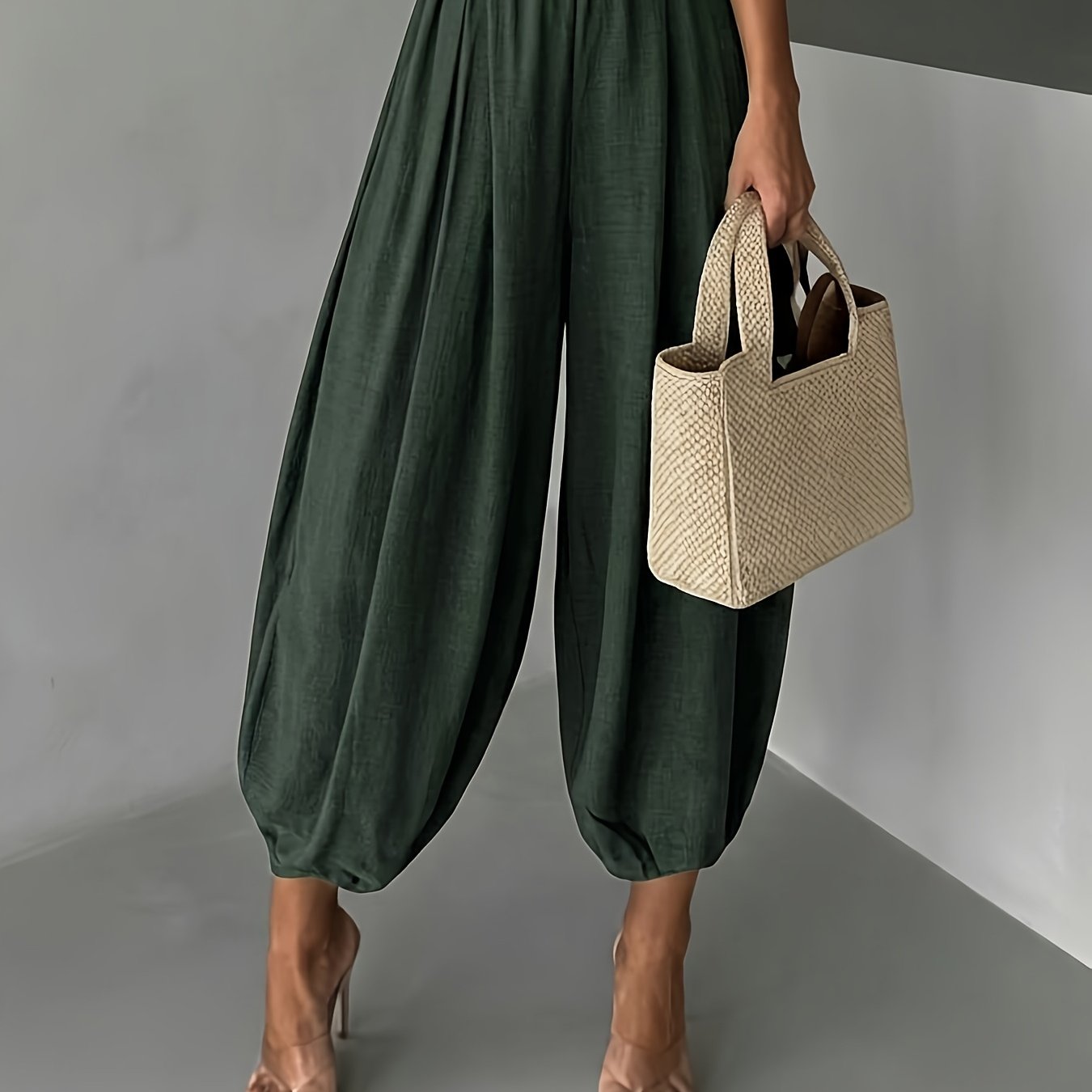 Harlyn™ Pantalones Harem de Corte Suelto y Estilo Relajado
