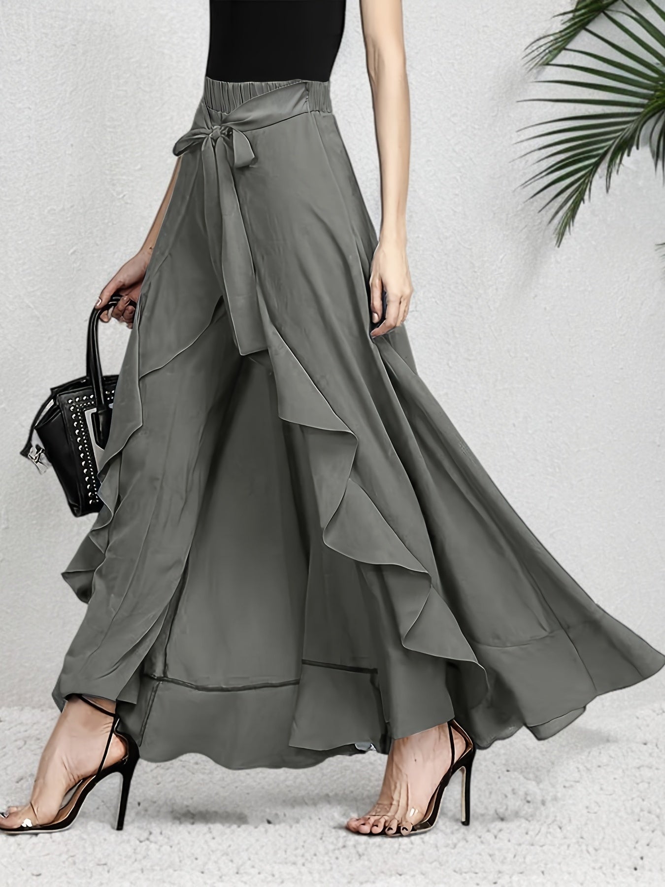 Amara | Pantalón Elegante de Pierna Recta con Caída Fluida y Ajuste Cómodo