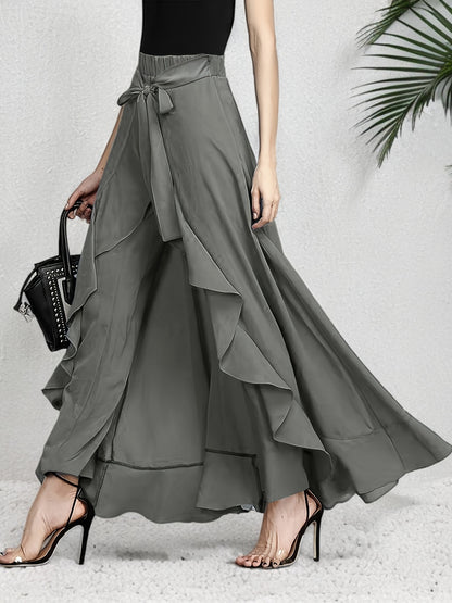 Amara | Pantalón Elegante de Pierna Recta con Caída Fluida y Ajuste Cómodo