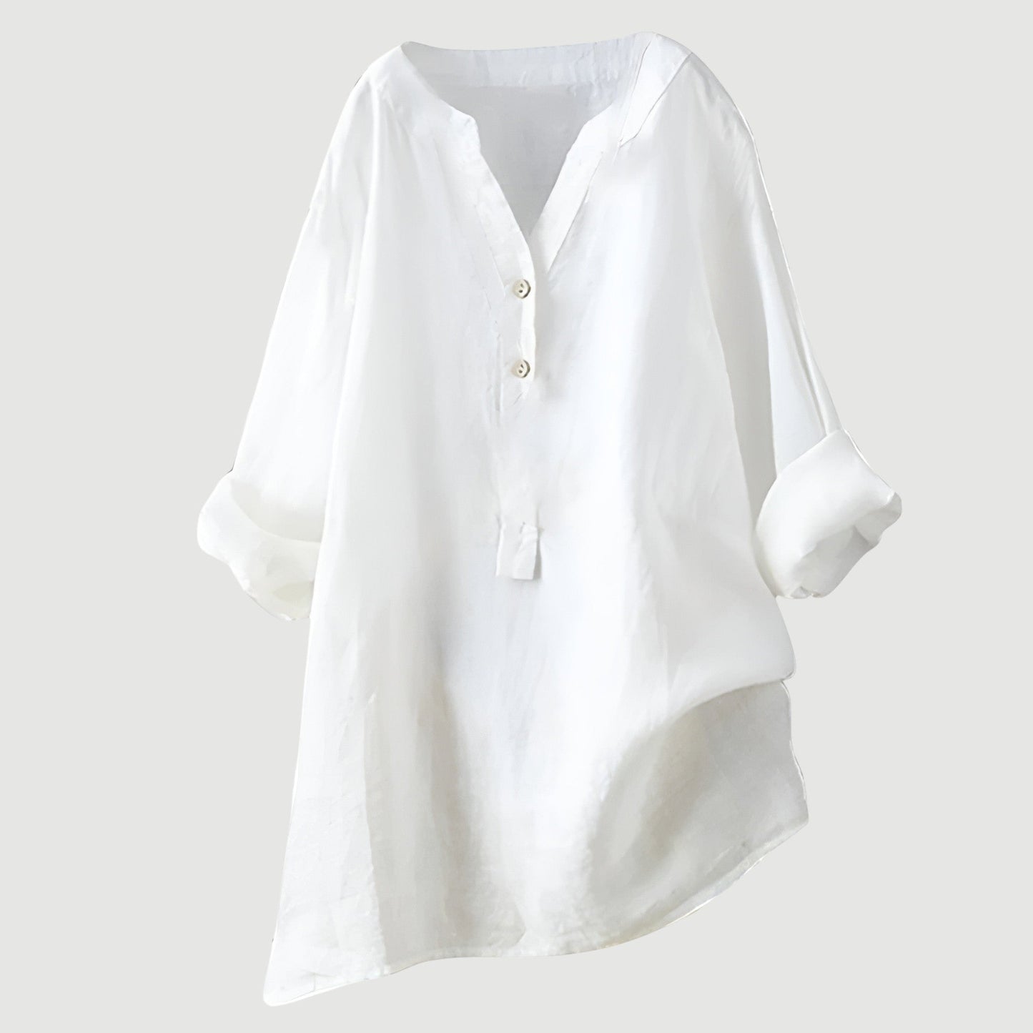 Gavienne™ Blusa femenina de lino ligera y cómoda