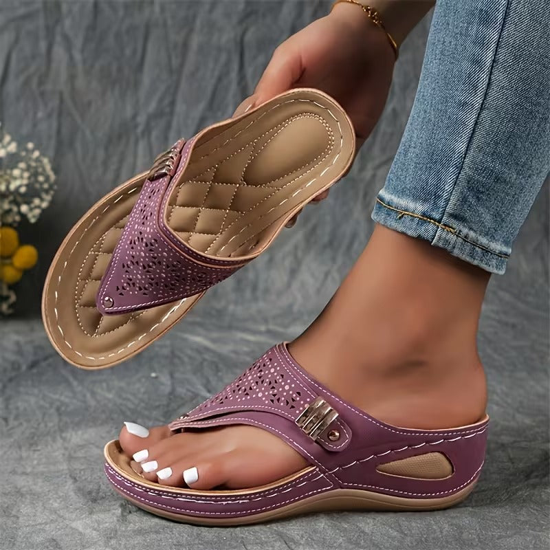 Navy™ Sandalias de Tacón Cómodas y con Soporte