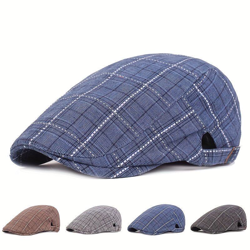 Korevik™ Gorro a Cuadros de Estilo Urbano para Hombre y Mujer