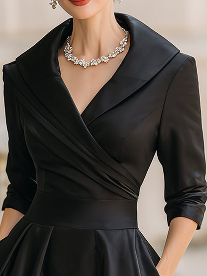 Tiavella™ Vestido Femenino de Silueta Refinada y Moderna